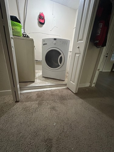 Front load dryer - load,
