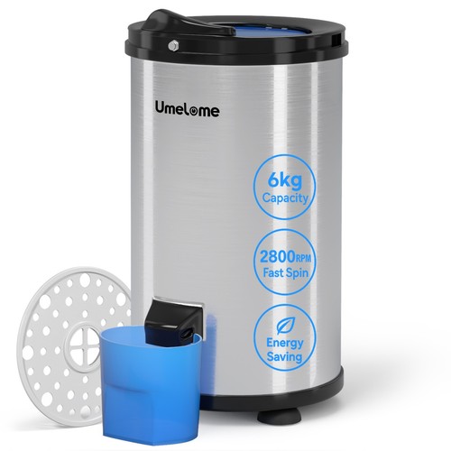 Umelome 6kg spin dryer - 6kg, gravity