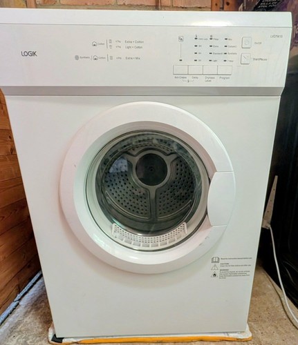 Logik 7kg vented - vented, white